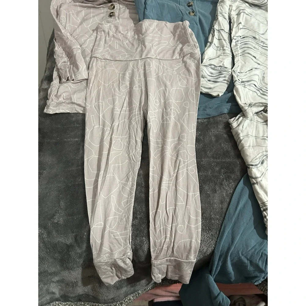 Lot Of 4 Lou Lou Bamboo Pjs Size 2t